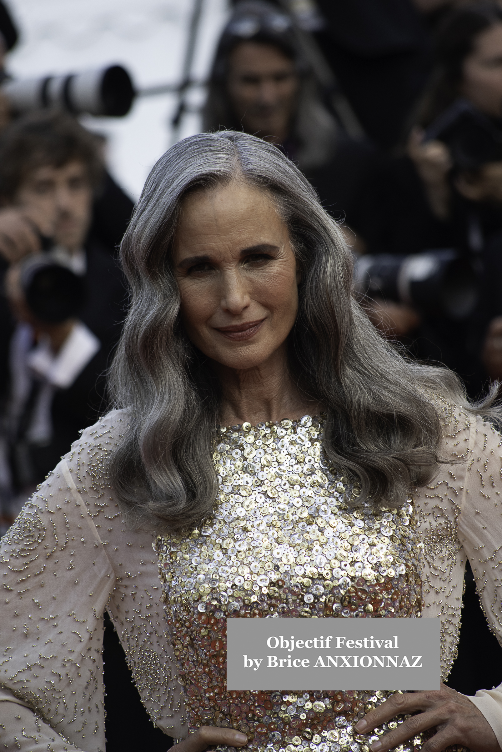 Andie MacDowel / 77th Cannes International Film Festival / Objectif Festival by Brice ANXIONNAZ